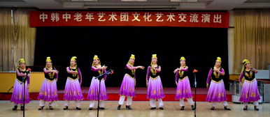 中韓中老年藝術團文化藝術交流演出活動紀實